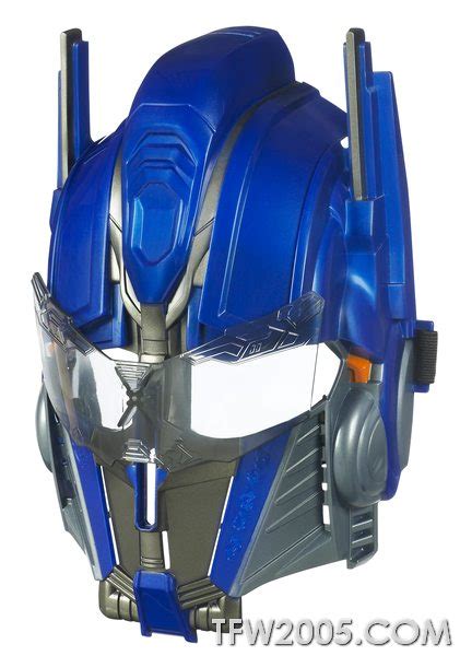 Optimus Prime Battle Mask Transformers Toys Tfw2005