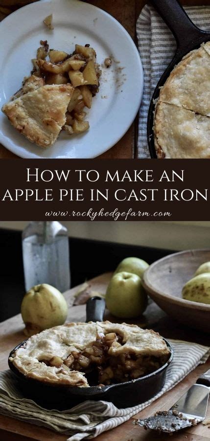 I am not a person that uses a grill all that much. How to Make a Cast Iron Skillet Apple Pie | Rocky Hedge Farm | Recipe in 2020 | Apple pie ...