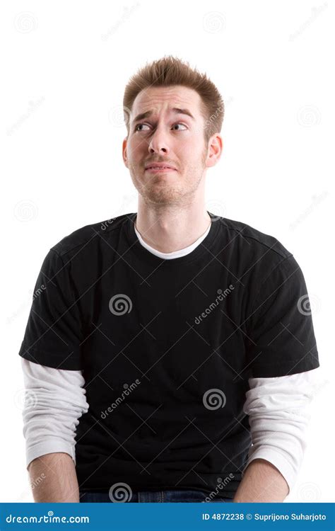 Casual Caucasian Man Stock Photo Image Of Adult Handsome 4872238