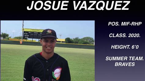 Josue Vazquez Baseball Youtube