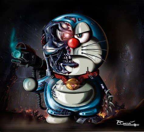 Doraemon Acabado By Oskar7 On Deviantart Wallpaper Kartun Hd Gambar