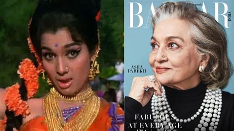 Asha Parekh Appears On The Cover Of The Magazine Says She Has “absolutely No Regrets” Not