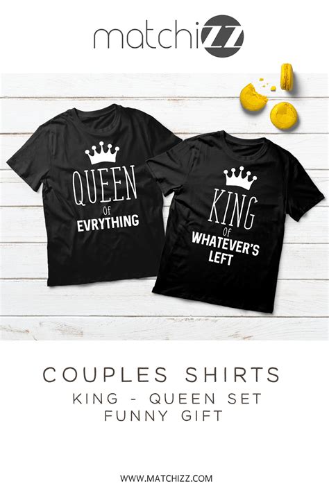 This is a board that showcases all the cool sounding/looking tee shirt quotes and sayings (men's shirts), put in a general group: King and Queen Couples Matching Shirts Funny Quote ...