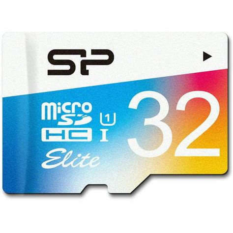 Silicon Power 32gb Microsdhc Uhs 1 Class 10 Elite Flash Memory Card
