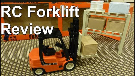 New Ray Toys Rc Forklift Review From Youtube