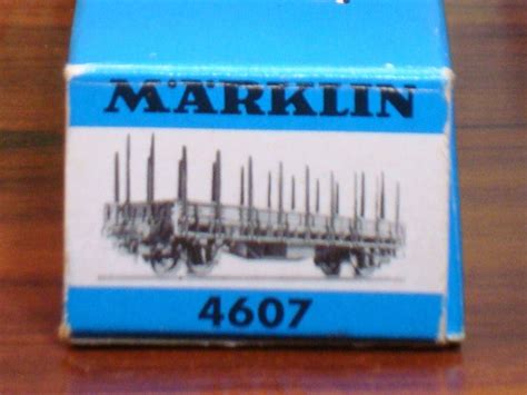 Marklin H Wagon Plat Rmms Db Germany Like New Original