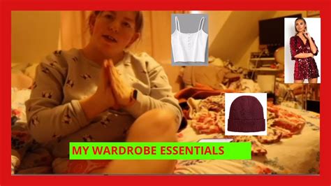 My Wardrobe Essentials Youtube