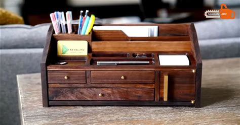 15 Easy Diy Unique Wooden Desk Organizer Ideas And Projects