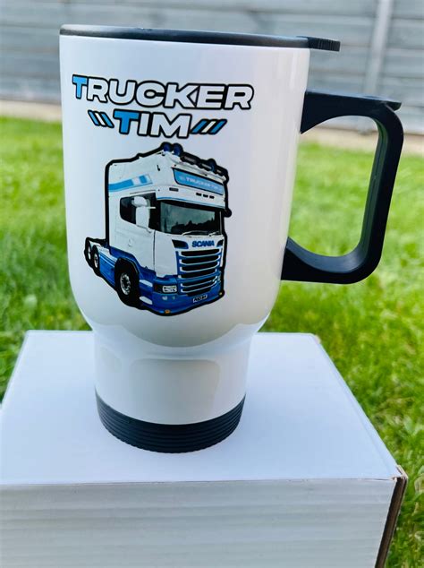 Trucker Tim Travel Mug Trucker Tim Merchandise