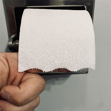 This Toilet Paper Has Scalloped Perforation Rmildlyinteresting