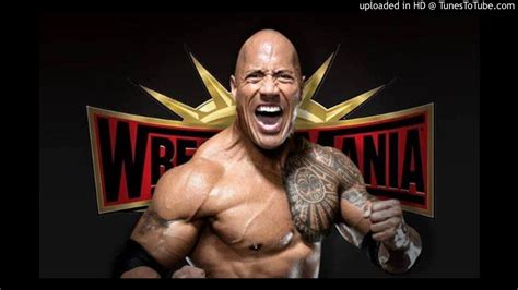 The Rock Electrifying Wwe Theme Song Entrance Music 2021 Youtube