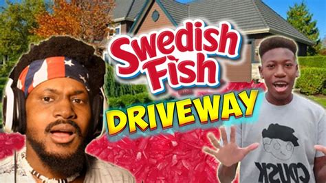 Covering Coryxkenshins Driveway In Swedish Fish Youtube