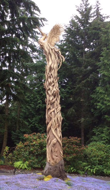 Stanley Rill Woodcarver Carved Trees And Stumps Carved Tree Stump