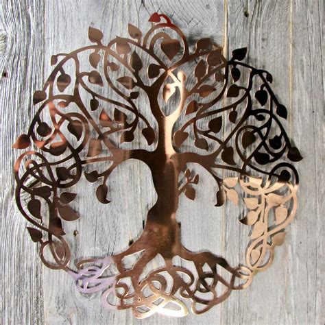 Shop the copper decorative plates collection on chairish, home of the best vintage and used furniture, decor and art. copper tree of life wall art by london garden trading | notonthehighstreet.com