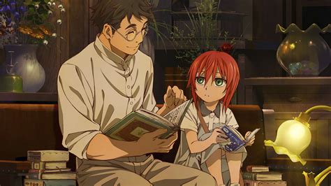 Desktop Wallpaper Chise Hatori Anime Girl Reading Books