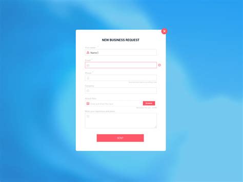 Free Business Form Psd Free Download
