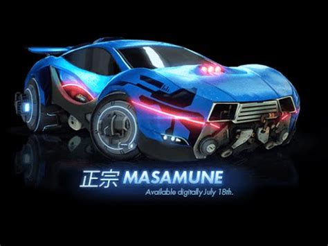 Rocket League First Games With Masamune Collectors Edition Car