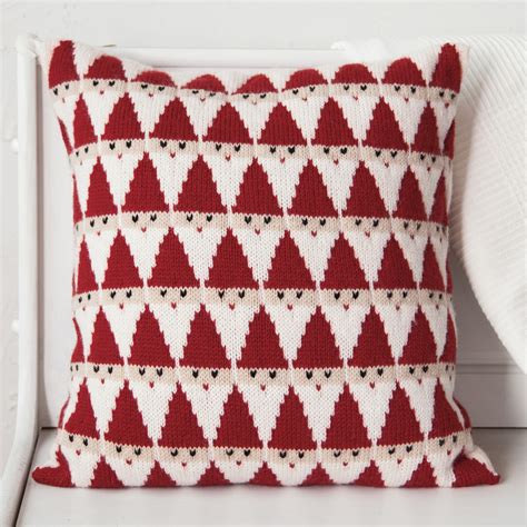 Just Crafty Enough New Knitting Pattern Santa Pillow