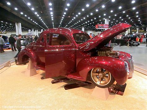 2013 Ridler Award Winner Ron And Deb Cizeks 1940 Ford Coupe Checkered