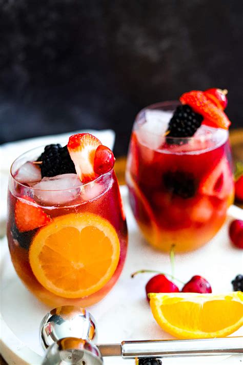 The Ultimate Red Wine Sangria Recipe With Bourbon Soaked Sugar Fruit