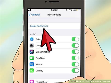 Easy Ways To Turn Off Parental Controls Wikihow