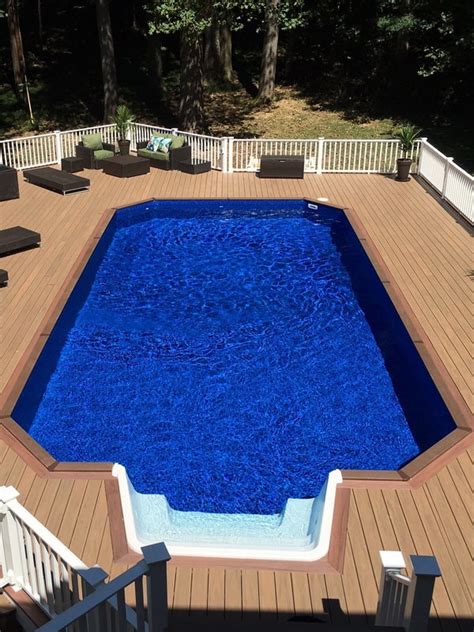 Stealth Semi Inground Pool Southern Pools And Spas Ph