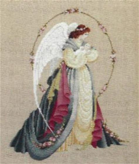 Angels counted cross stitch patterns to print online, thousands of designs to choose from. Guardian Angel - cross stitch pattern by Lavender & Lace