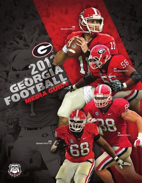 2013 Georgia Bulldogs Football Media Guide By Georgia Bulldogs