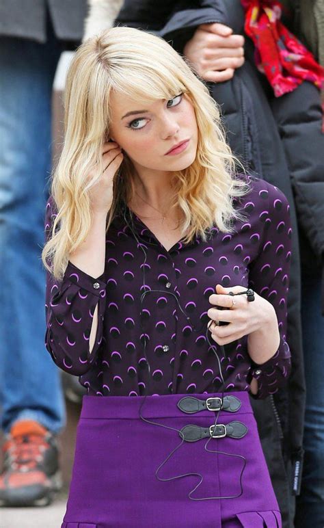 Ir a la imágen previa. Spider-Man's leading ladies - Emma Stone | Gentleman Boners