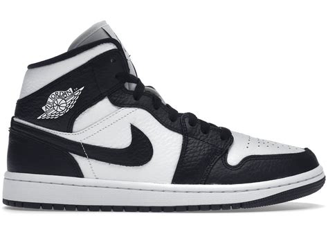 Restock Air Jordan 1 Mid Split W Black White — Sneaker Shouts