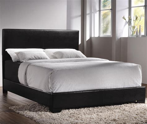 Coaster Upholstered Beds Contemporary King Upholstered Low Profile Bed