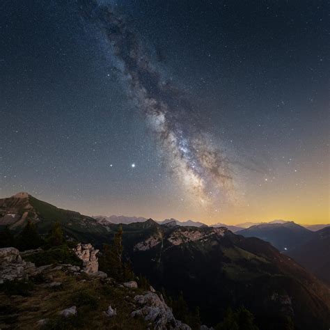 Photos Voie Lactée Au Dessus Du Mont Dore Encadrées