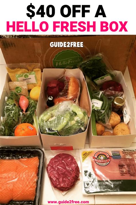 Hello Fresh 40 Off Your First Box • Guide2free Samples Hello Fresh