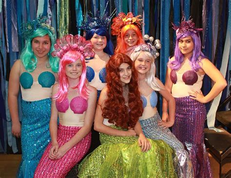 Ariels Sisters Little Mermaid Hair Little Mermaid Costume The