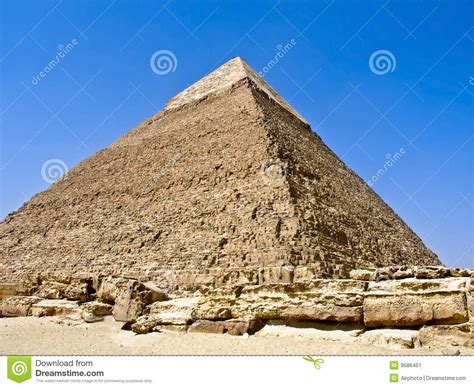 Pyramid Of Khafre Giza Egypt The Pyramid Of Khafre At Giza Egypt