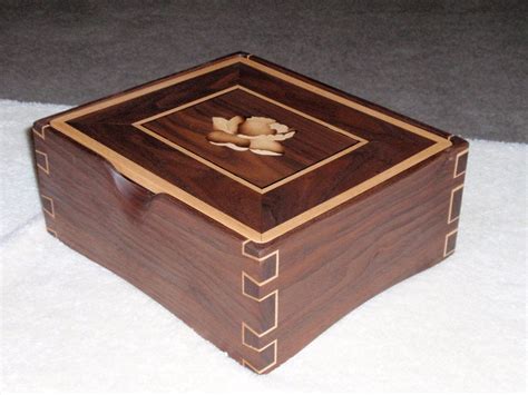 Walnut Jewelry Box By Thepps ~ Woodworking Community