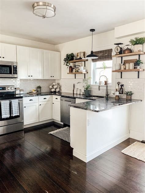 Modern Farmhouse Kitchen Makeover Reveal Kitchen Interior Kitchen