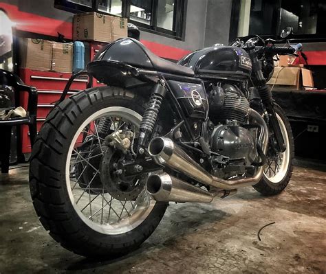 Check Out This Custom Built Royal Enfield 650 Cafe Racer