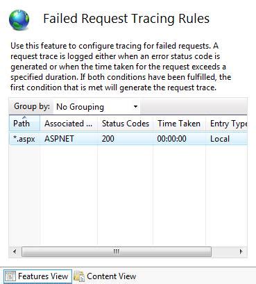 How To Capture ASP NET Page Trace Events In IIS Tracing Microsoft Learn