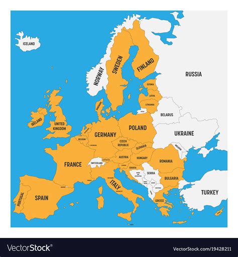 Picture Of Europe Map World Image