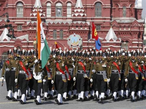 Indian Army Contingent To March In Victory Day Parade In Moscow On 24