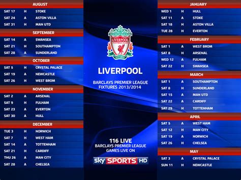 Premier League Fixtures Premier League Fixtures Live Stream Tv