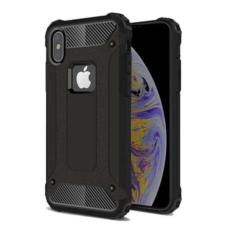 Iphone Xs Max Hybrid Dual Layer Tough Armor Protective