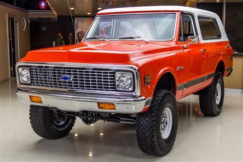 1971 Chevrolet Blazer Classic Cars For Sale Michigan Muscle And Old