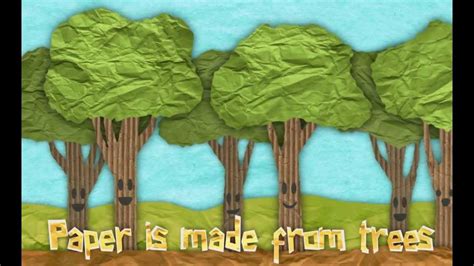 How Paper Is Made Recycling Intro Educational Videos Earth Day
