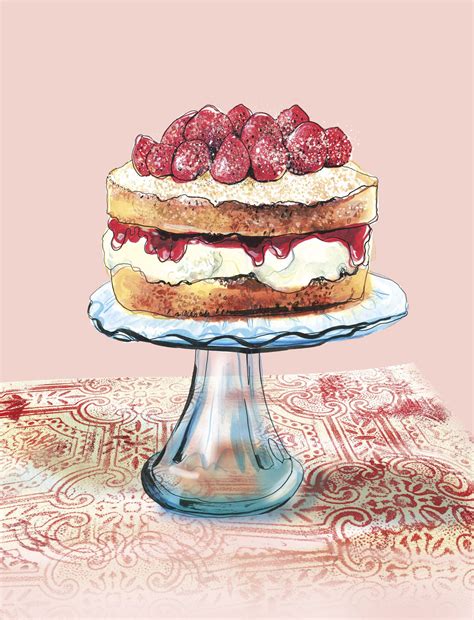 The Aoi Search Food Painting Desserts Drawing Dessert Illustration