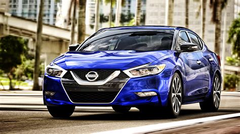 Photos Nissan 2015 Maxima Blue Front Automobile