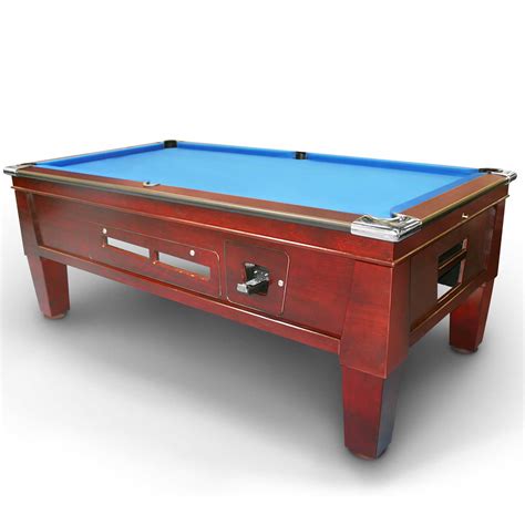 8 Ft Slate Modern Pubhotel Bar Coin Operated Billiard Table