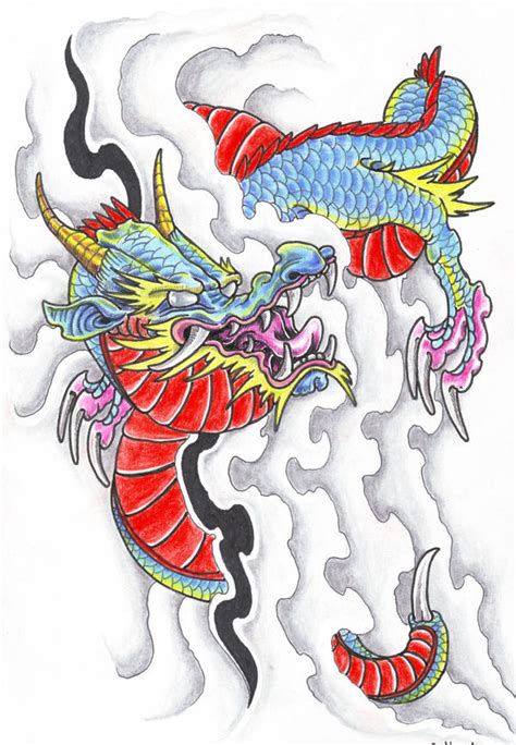 Dragonflashbyvikingtattoo 600×867 Con Imágenes Dragones