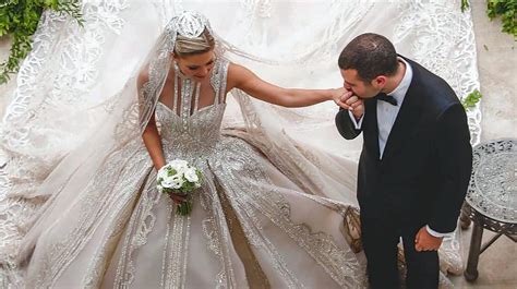 Elie Saab Jr And Christina Mourad S Luxury Wedding Arabia Weddings